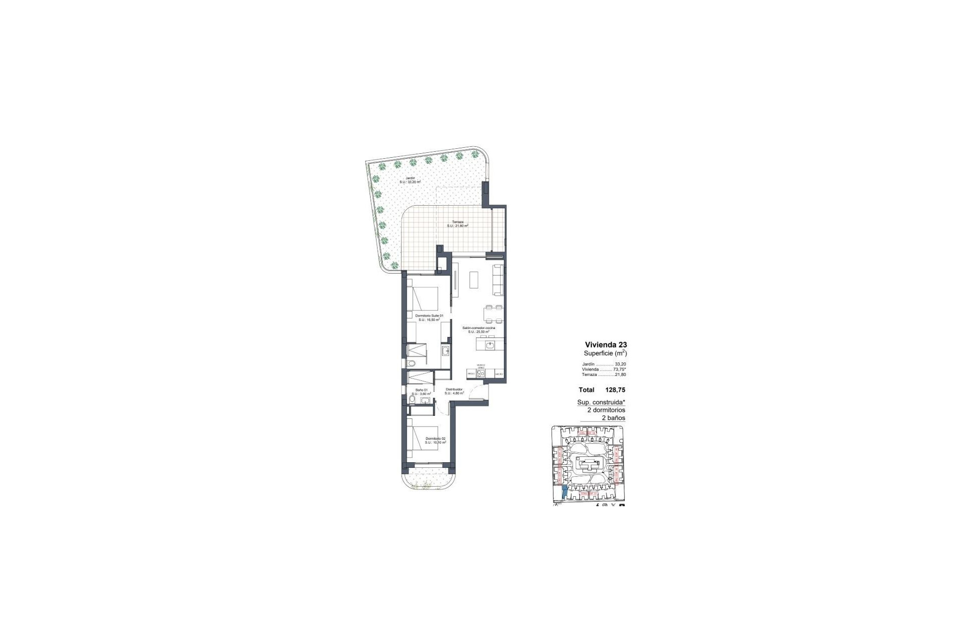 Nieuwbouw Woningen - Bungalow - Ciudad Quesada - Lo Marabú