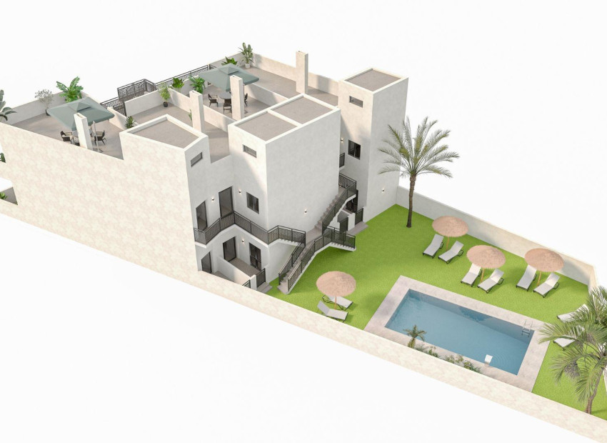Nieuwbouw Woningen - Bungalow - Hondón de las Nieves - La Canalosa