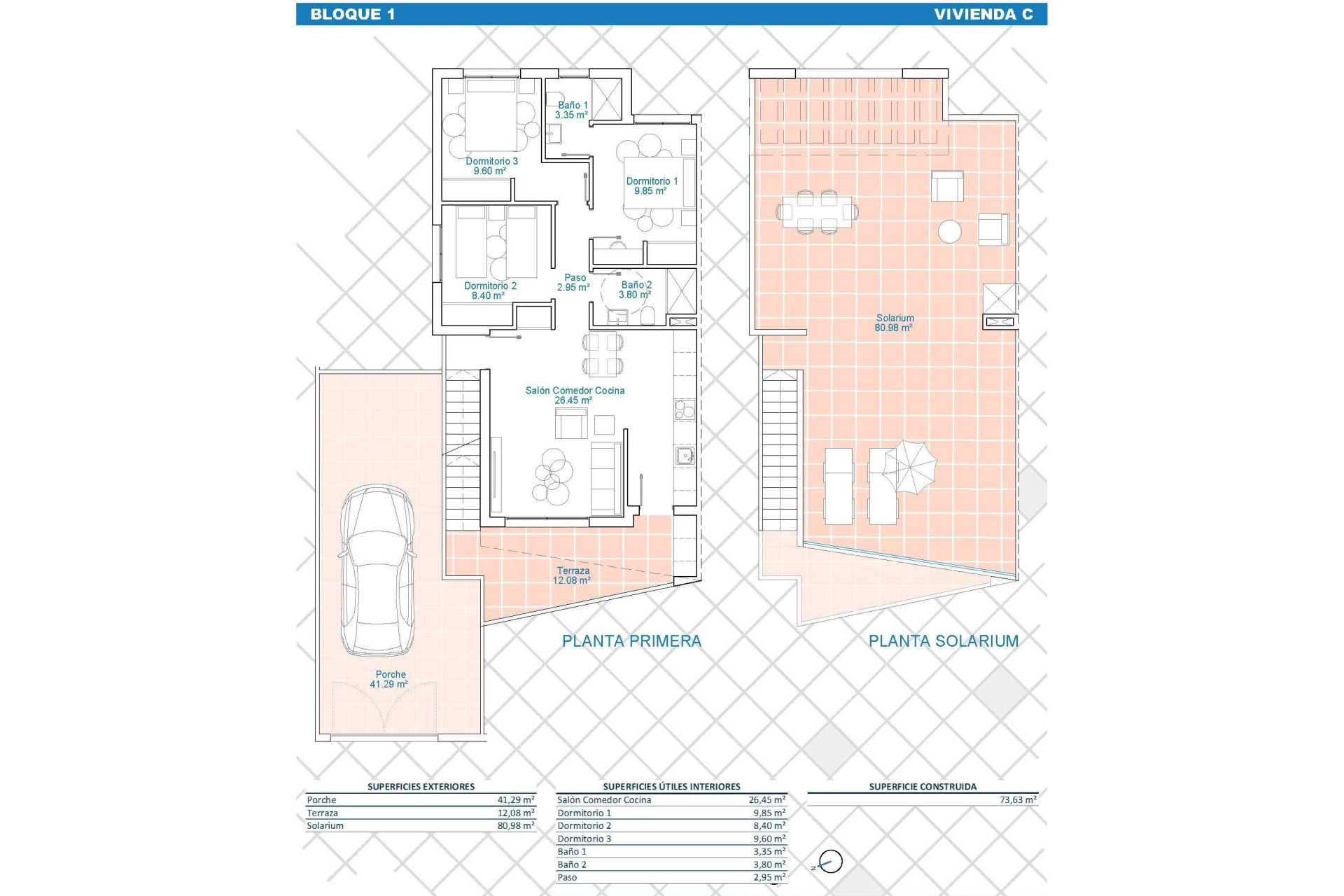 Nieuwbouw Woningen - Bungalow - Pilar de la Horadada - Lo Monte