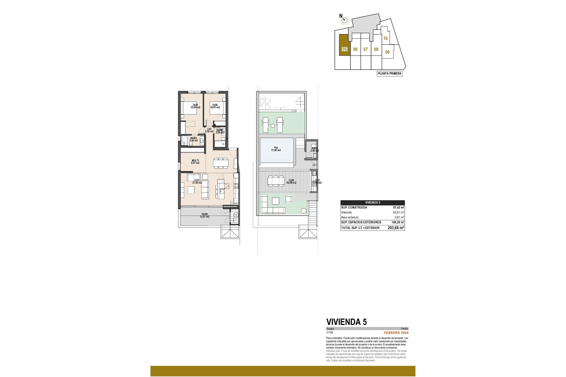 Nieuwbouw Woningen - Bungalow - Pilar de la Horadada - parques de Andromeda