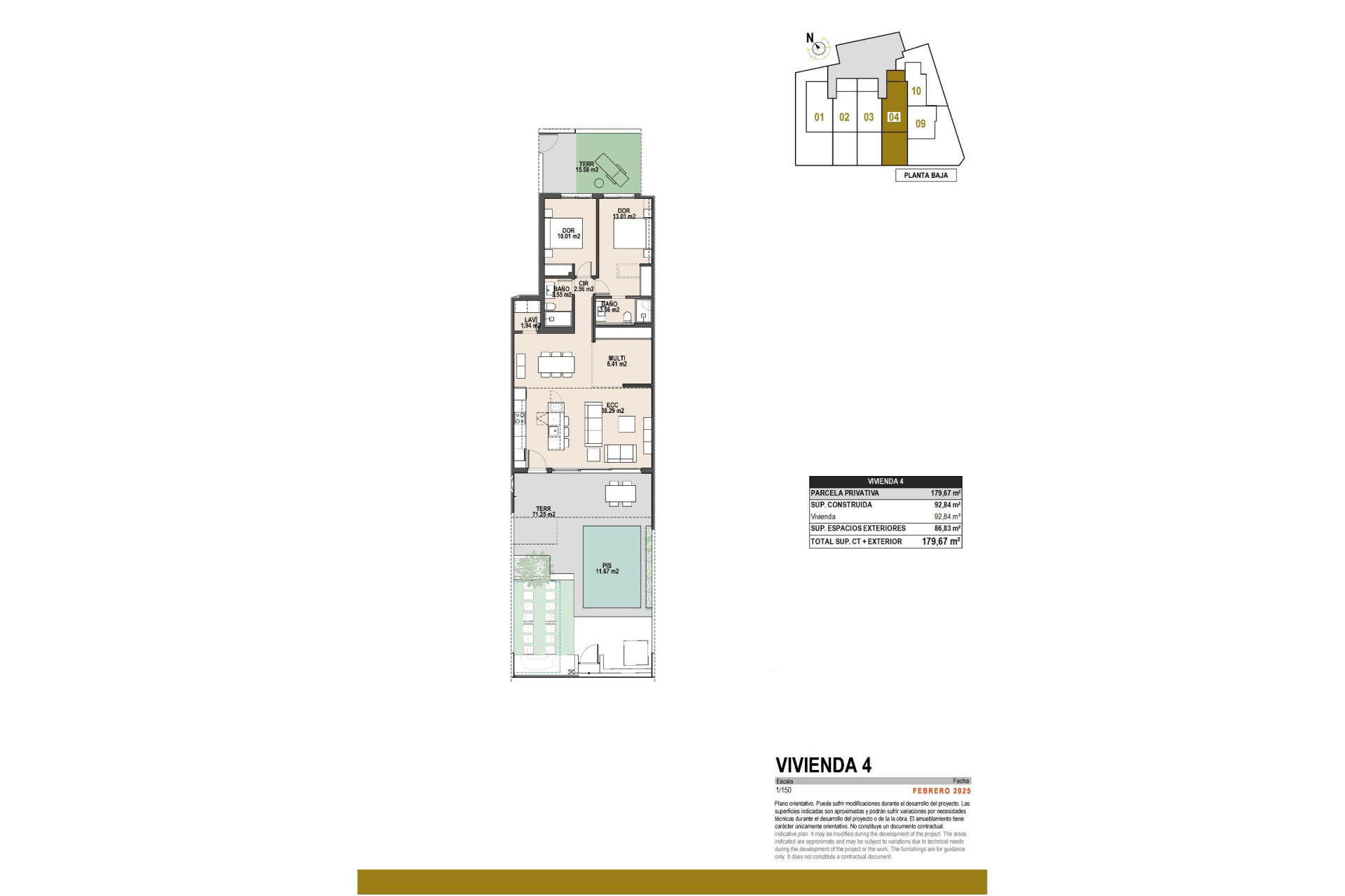 Nieuwbouw Woningen - Bungalow - Pilar de la Horadada - parques de Andromeda