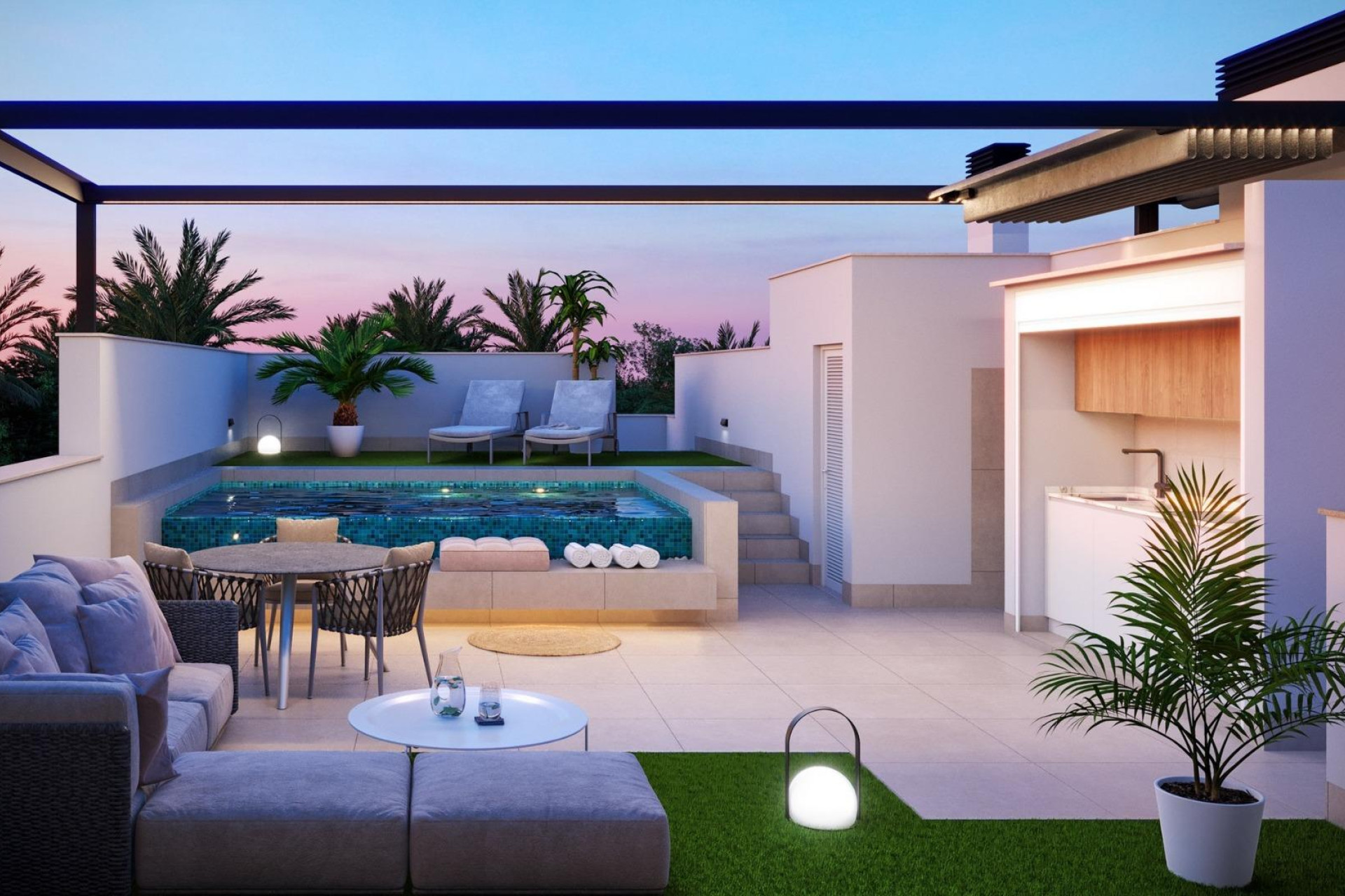 Nieuwbouw Woningen - Bungalow - Pilar de la Horadada - parques de Andromeda