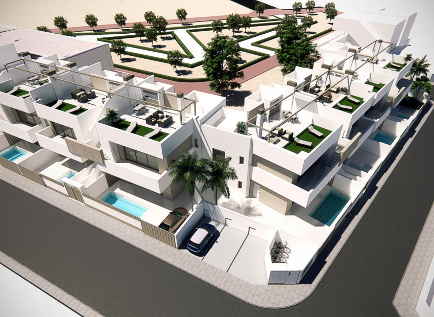 Nieuwbouw Woningen - Bungalow - Pilar de la Horadada - pueblo