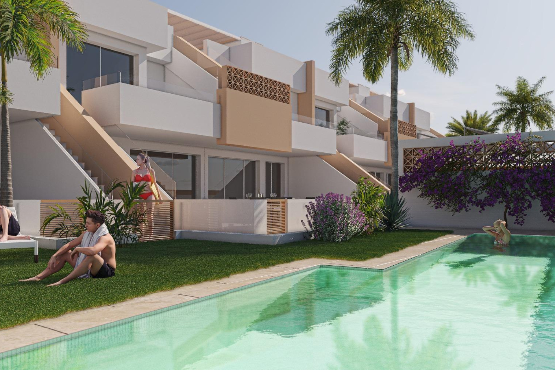 Nieuwbouw Woningen - Bungalow - Pilar de la Horadada - pueblo