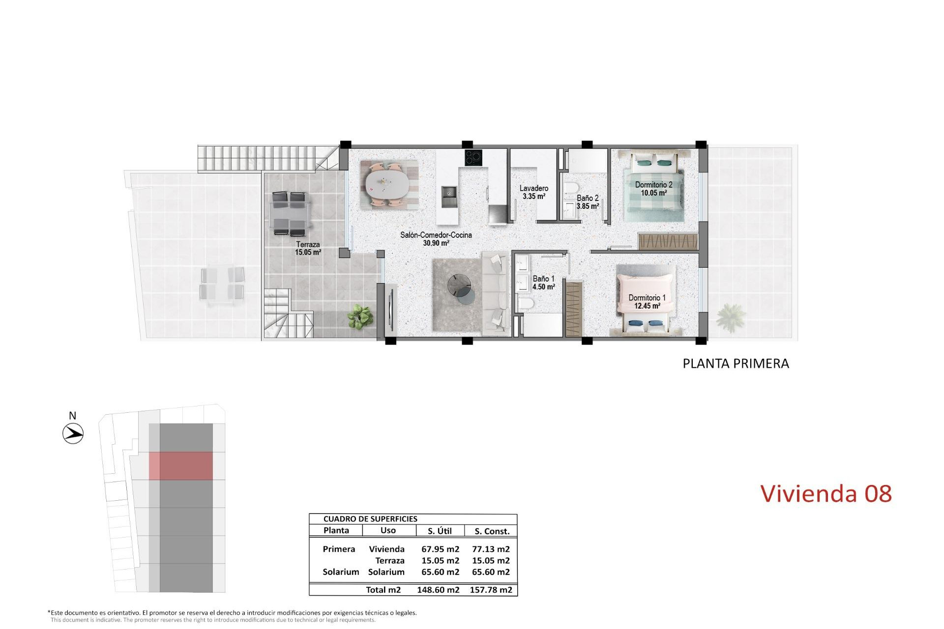 Nieuwbouw Woningen - Bungalow - Pilar de la Horadada - pueblo