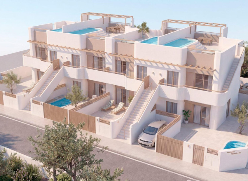 Nieuwbouw Woningen - Bungalow - Pilar de la Horadada - pueblo