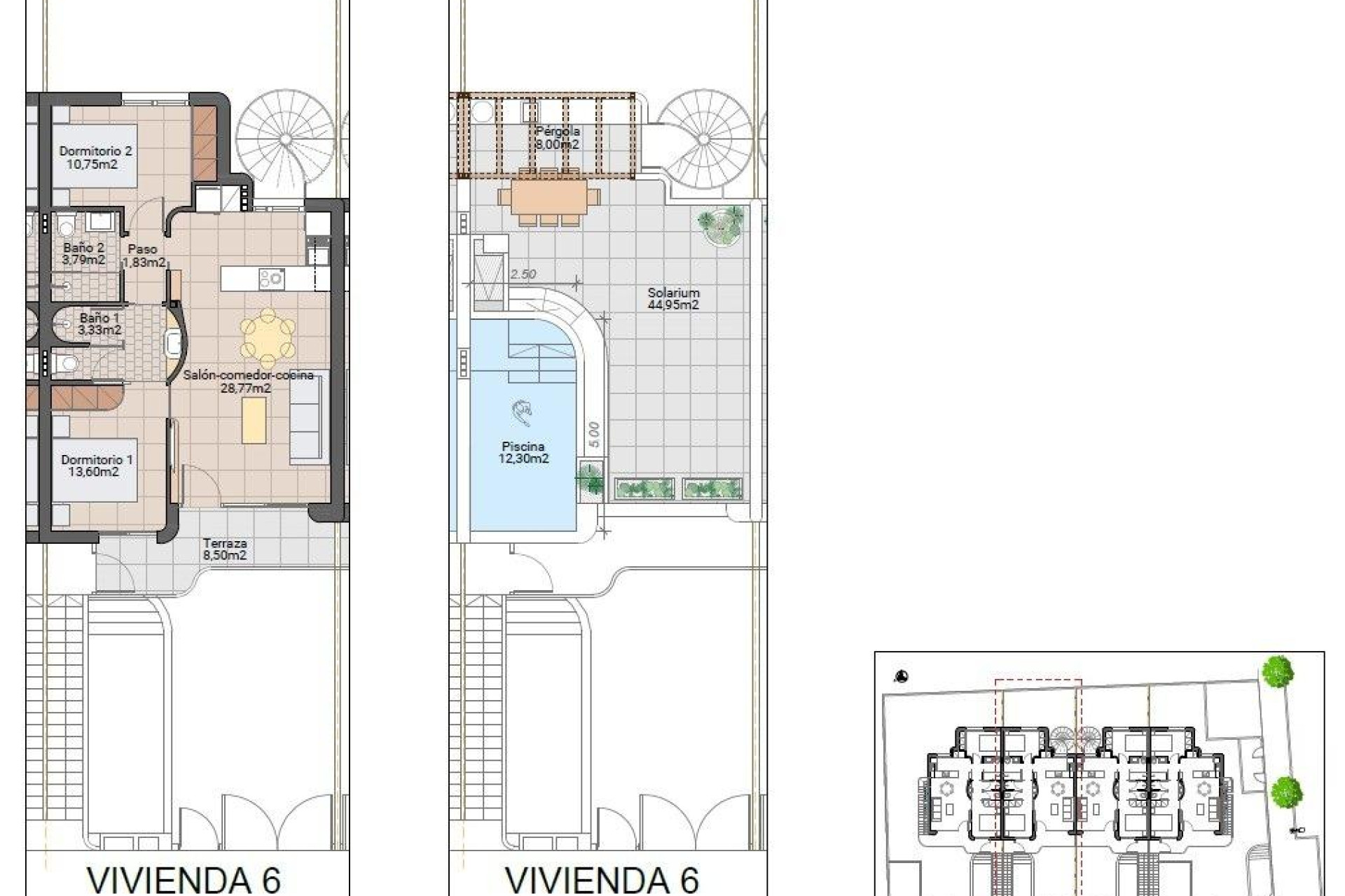 Nieuwbouw Woningen - Bungalow - Pilar de la Horadada - pueblo