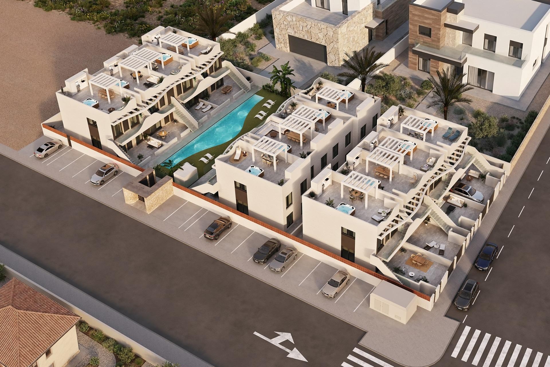 Nieuwbouw Woningen - Bungalow - Pilar de la Horadada - pueblo