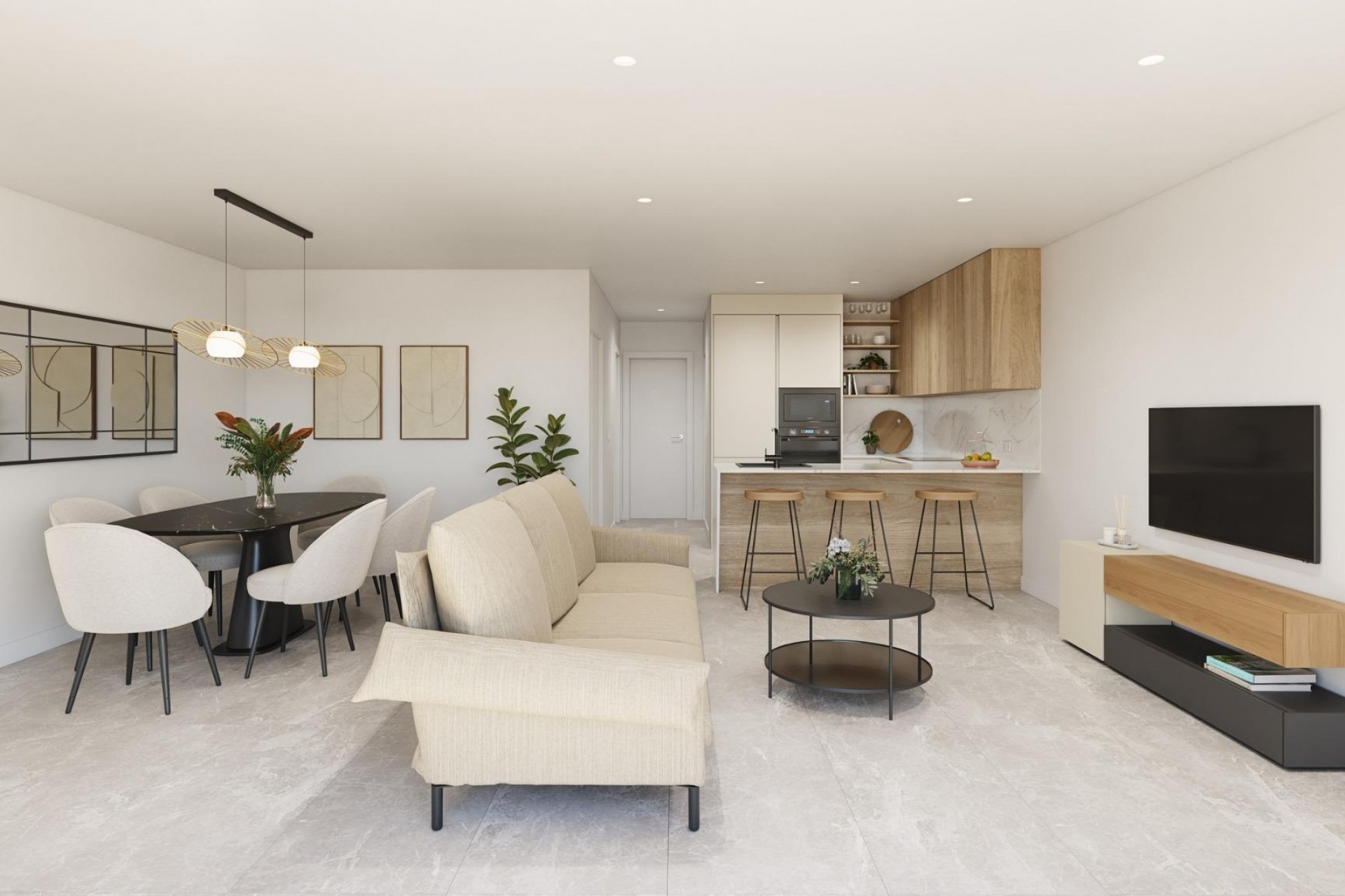 Nieuwbouw Woningen - Bungalow - Pilar de la Horadada - pueblo