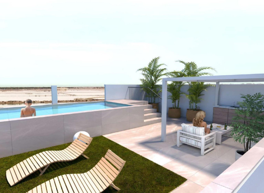 Nieuwbouw Woningen - Bungalow - San Pedro del Pinatar - Lo Pagan