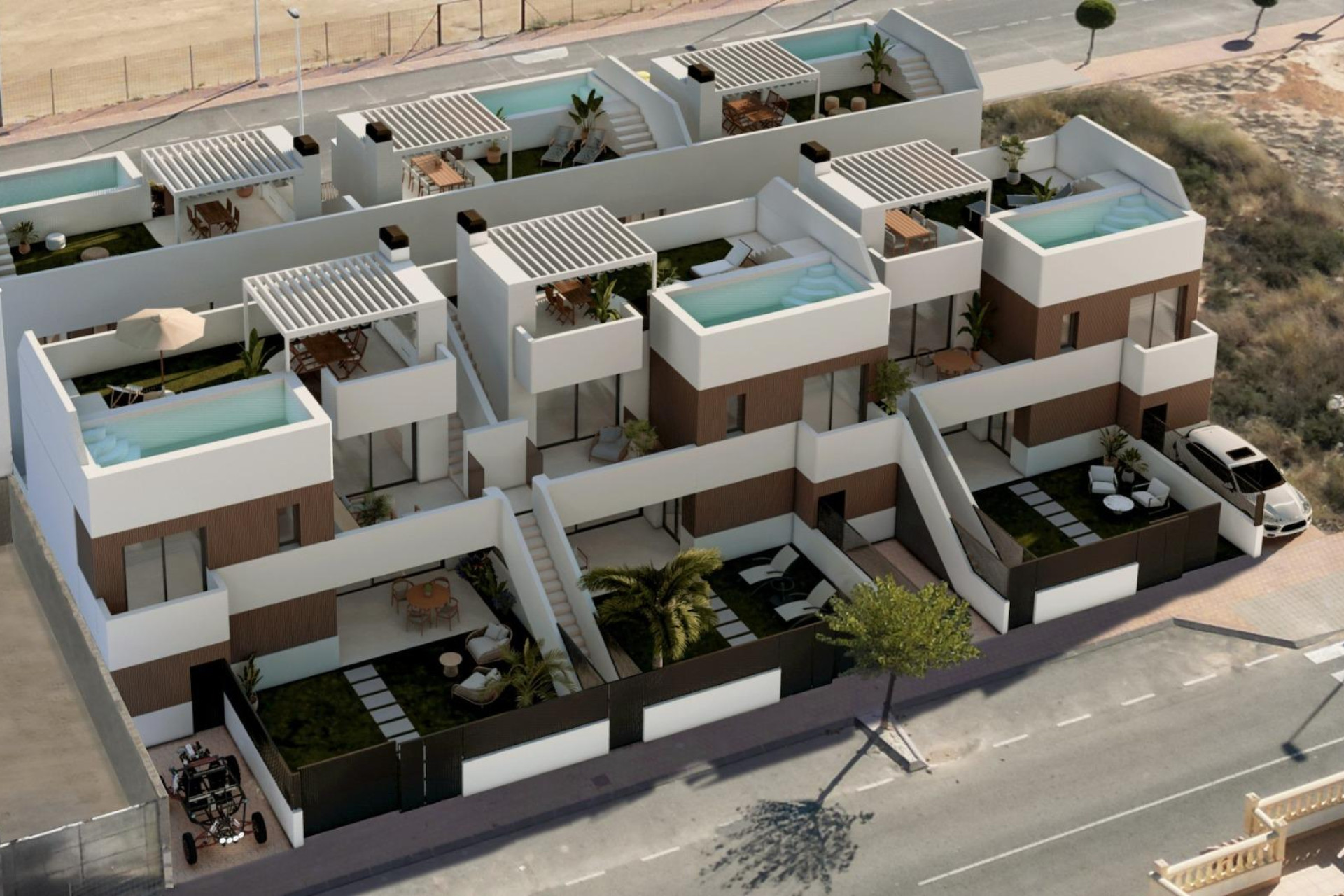 Nieuwbouw Woningen - Bungalow - San Pedro del Pinatar - Lo Pagan
