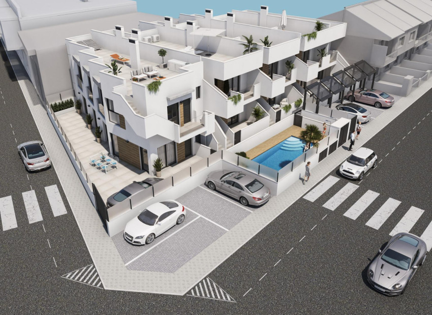 Nieuwbouw Woningen - Bungalow - San Pedro del Pinatar - Los Antolinos