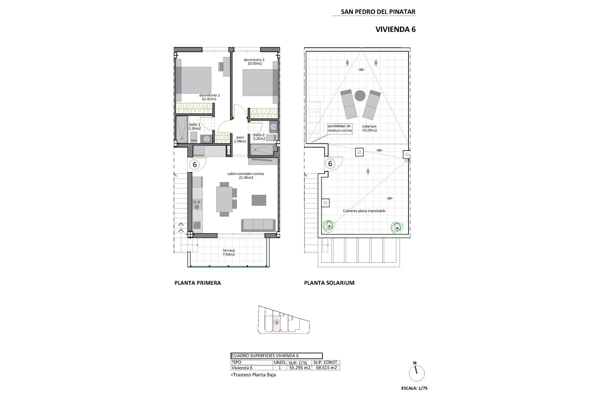 Nieuwbouw Woningen - Bungalow - San Pedro del Pinatar - Los Cuarteros