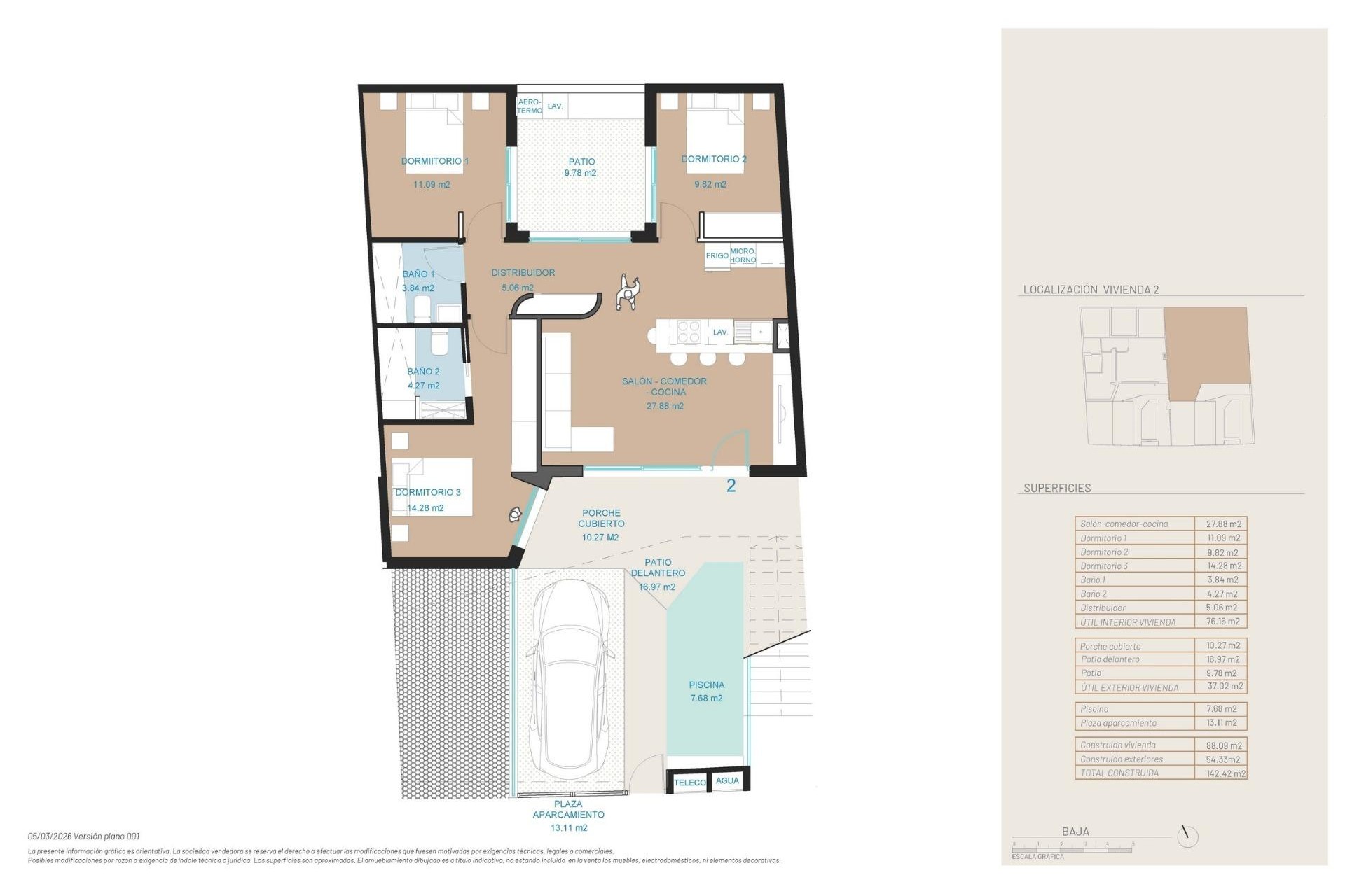 Nieuwbouw Woningen - Bungalow - San Pedro del Pinatar - Pueblo
