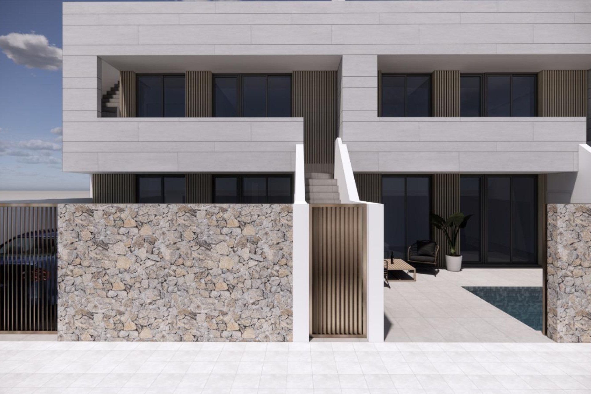 Nieuwbouw Woningen - Bungalow - Santiago de la Ribera - Santiago De La Ribera
