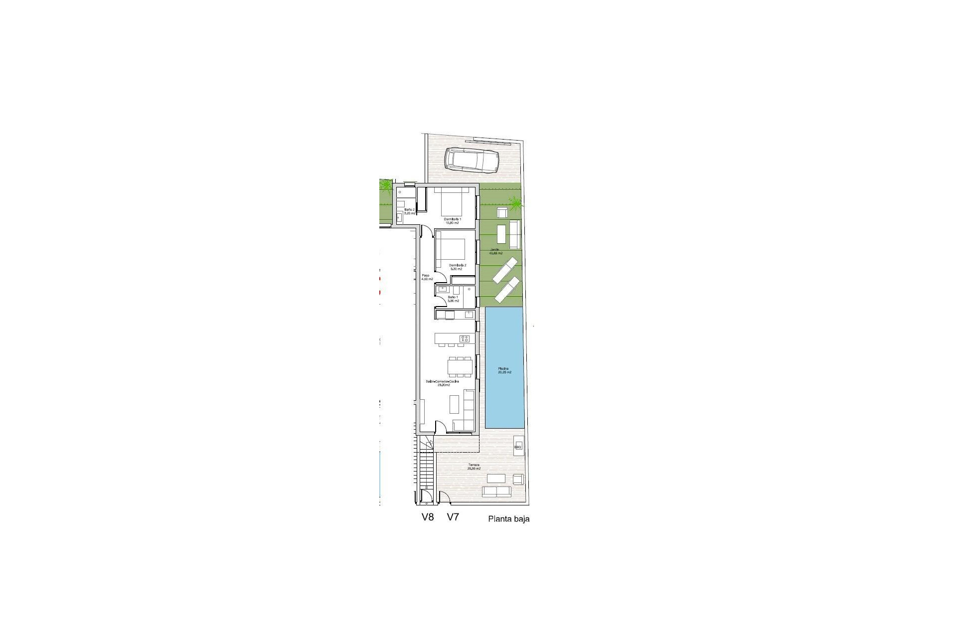 Nieuwbouw Woningen - Bungalow - Santiago de la Ribera - Santiago De La Ribera