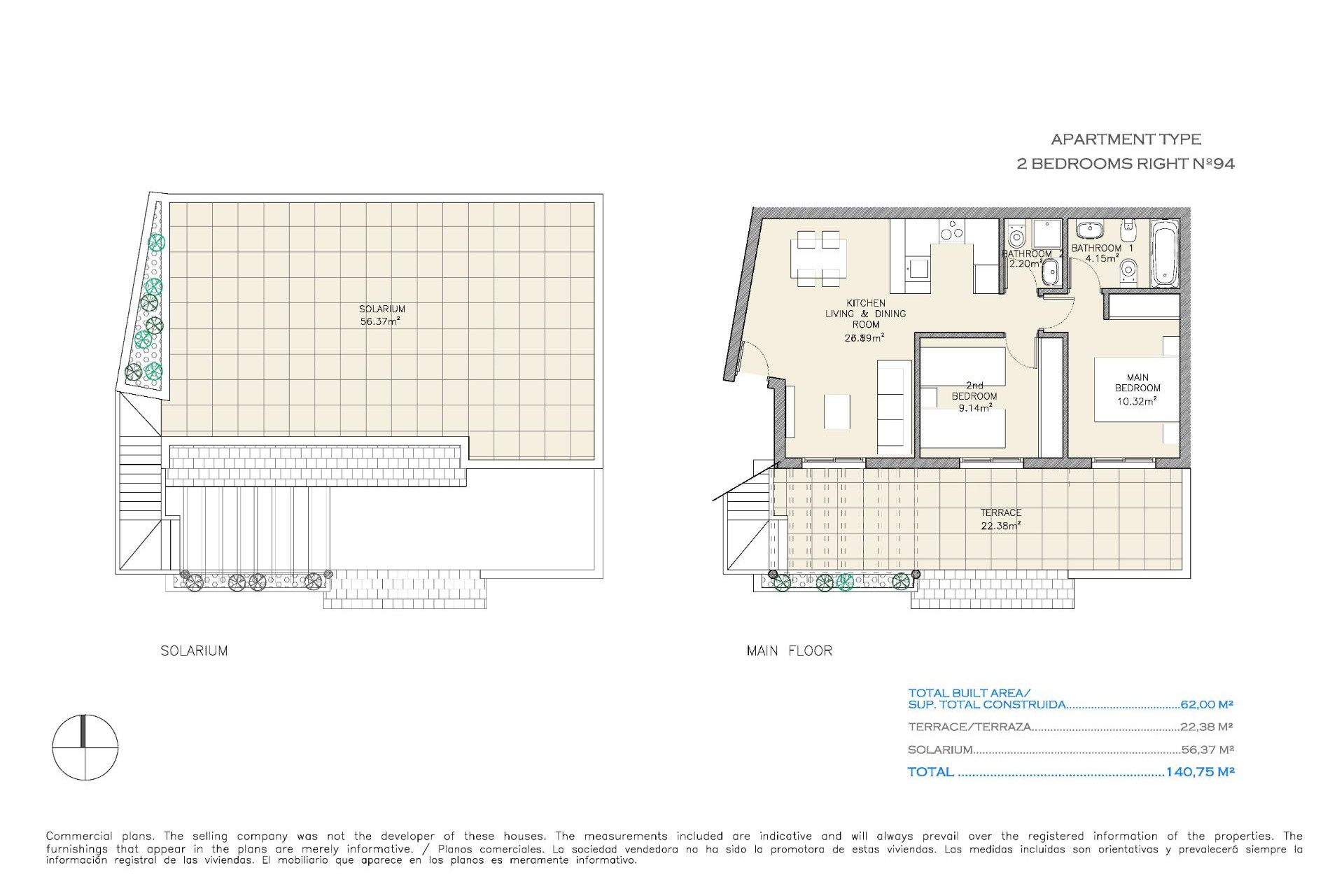 Nieuwbouw Woningen - Penthouse - Aguilas - Collados