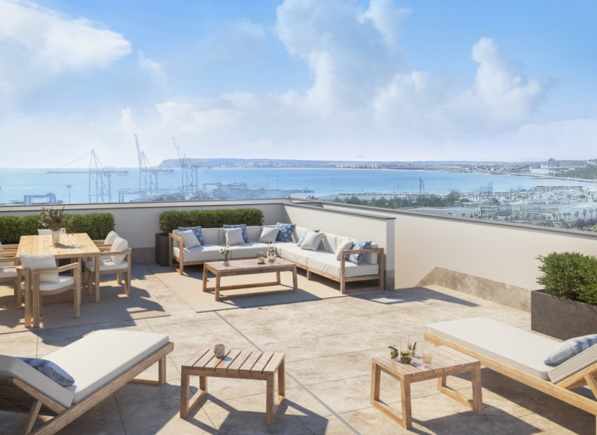 Nieuwbouw Woningen - Penthouse - Alicante - Benalua