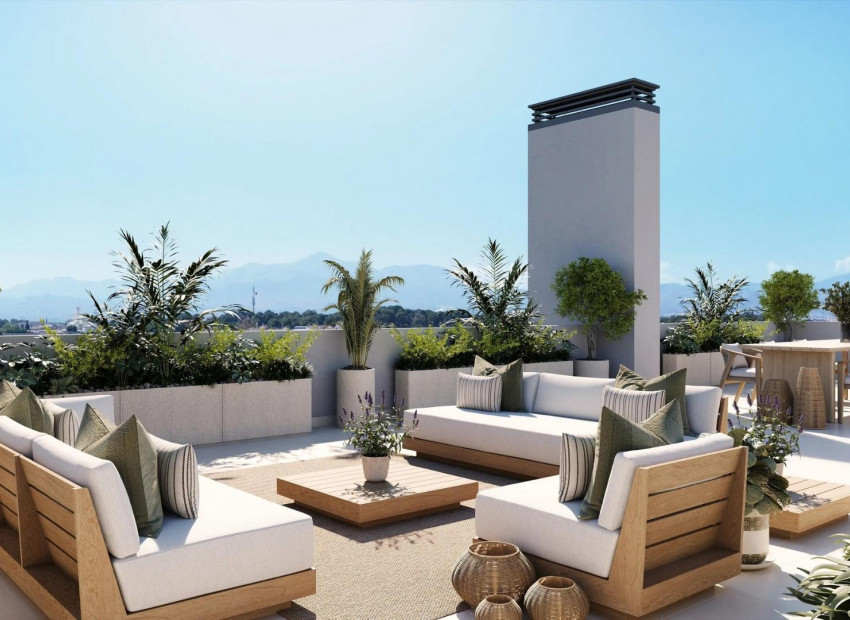 Nieuwbouw Woningen - Penthouse - Alicante - Pau Ii