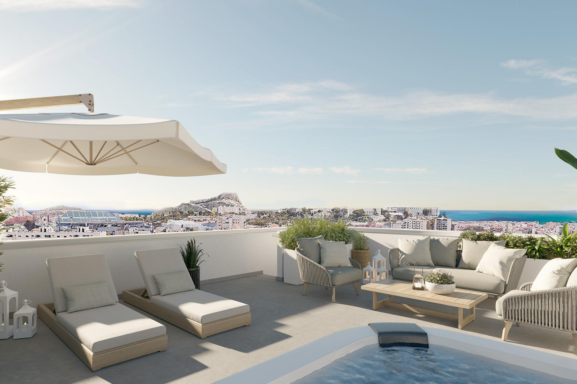 Nieuwbouw Woningen - Penthouse - Alicante - Pau Ii