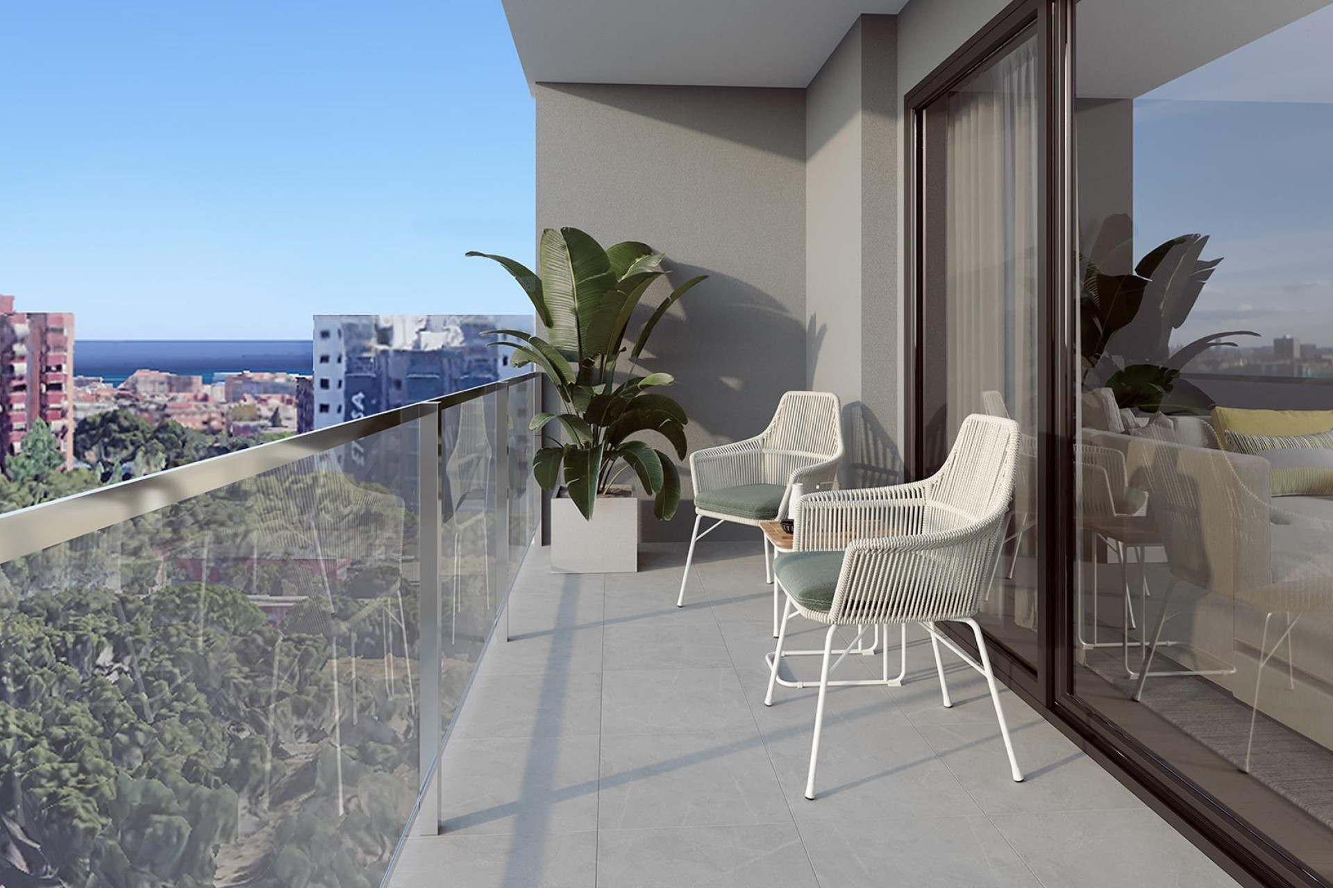 Nieuwbouw Woningen - Penthouse - Alicante - Pau Ii