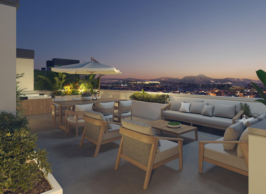 Nieuwbouw Woningen - Penthouse - Alicante - San Agustín-PAU 2
