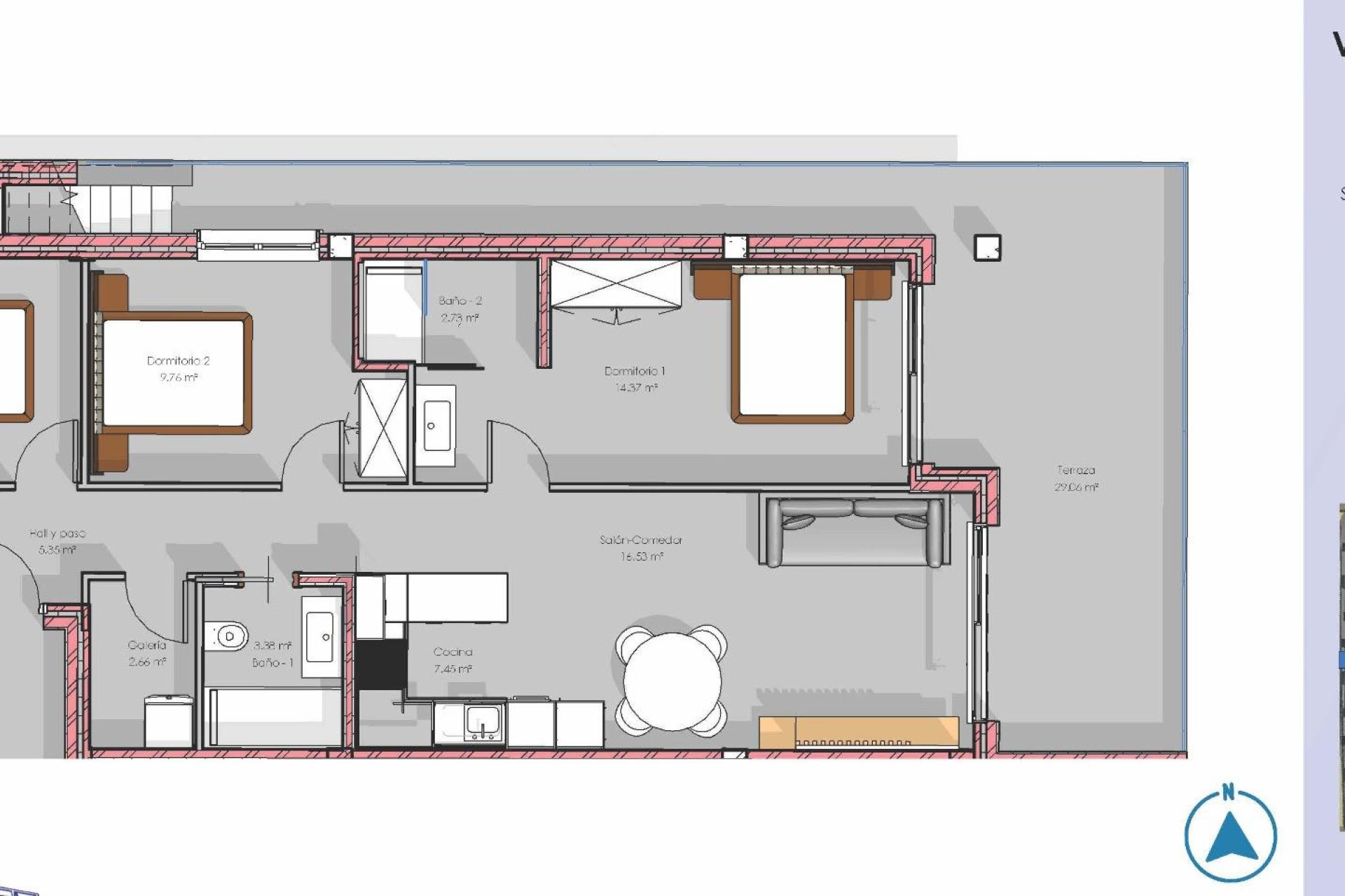 Nieuwbouw Woningen - Penthouse - Guardamar del Segura - El Raso
