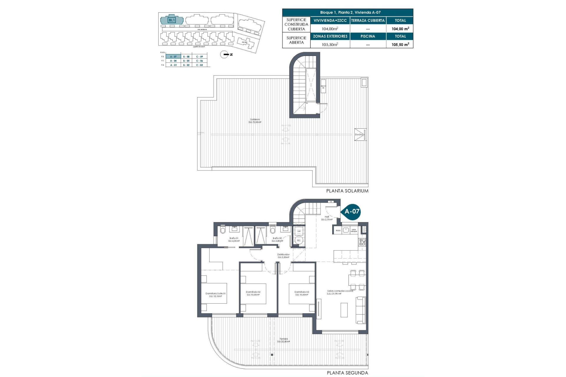 Nieuwbouw Woningen - Penthouse - Los Alcazares - Serena Golf