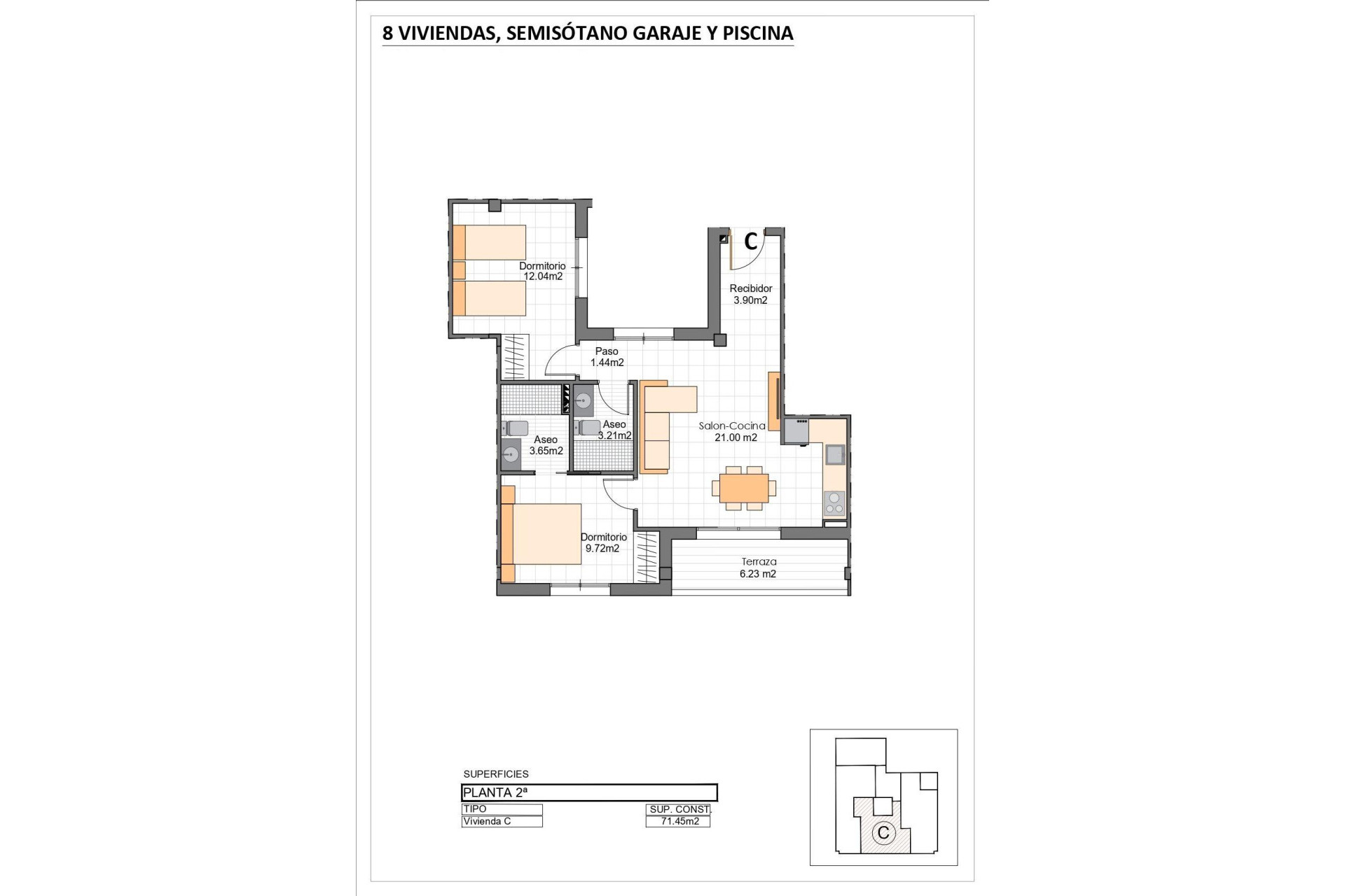 Nieuwbouw Woningen - Penthouse - San Pedro del Pinatar - Lo Pagan
