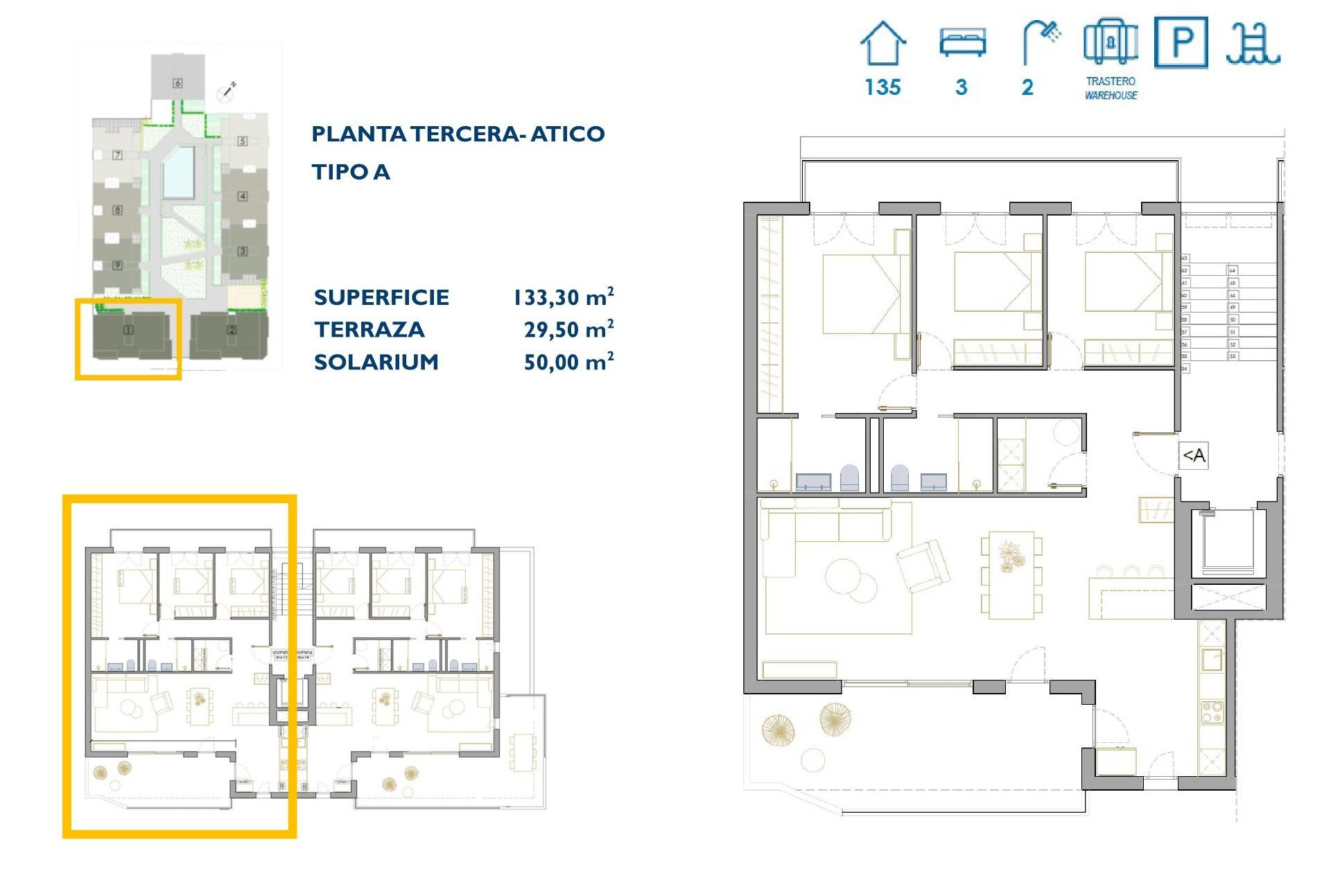 Nieuwbouw Woningen - Penthouse - San Pedro del Pinatar - Pueblo