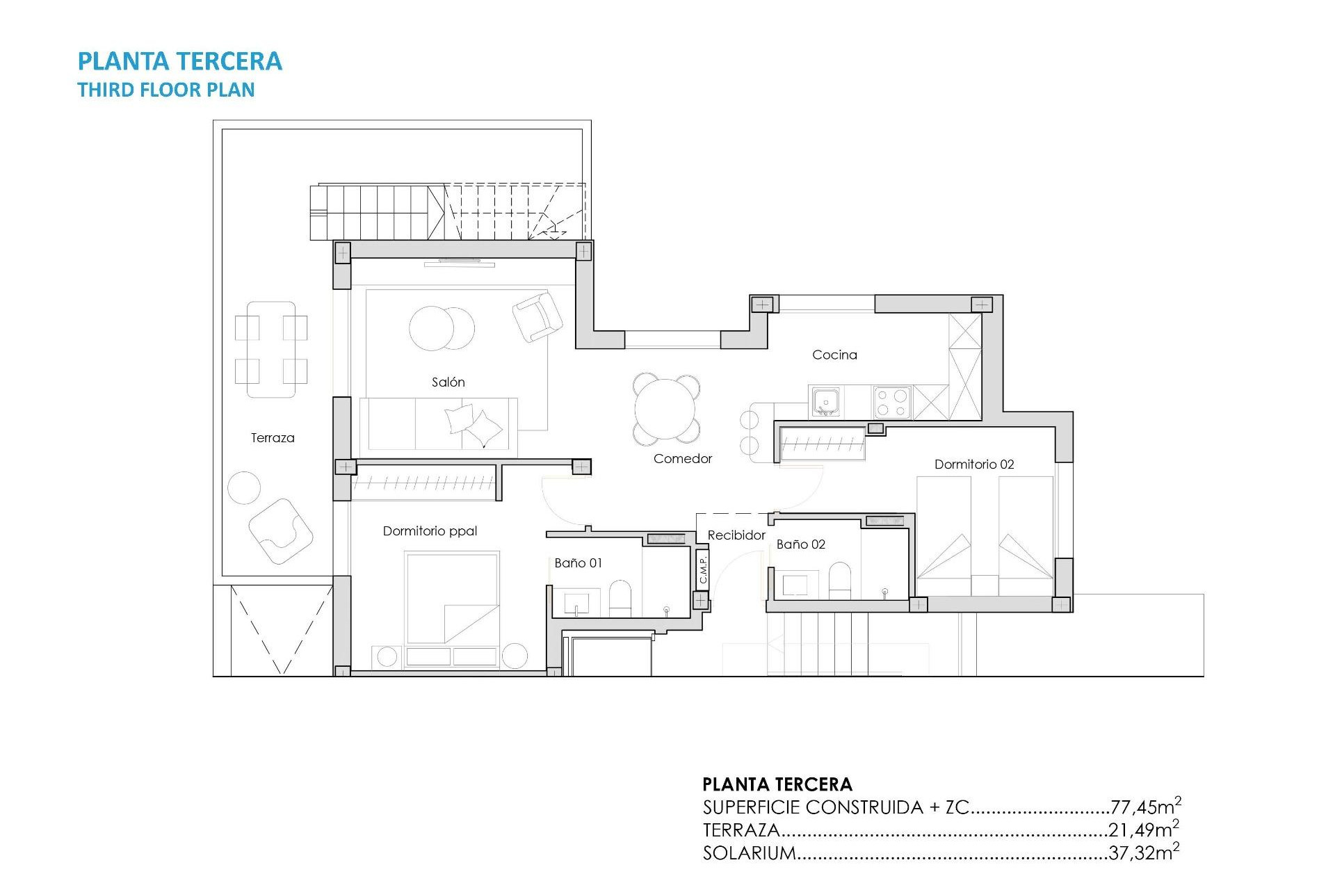 Nieuwbouw Woningen - Penthouse - Torre Pacheco - Santa Rosalia Lake And Life Resort