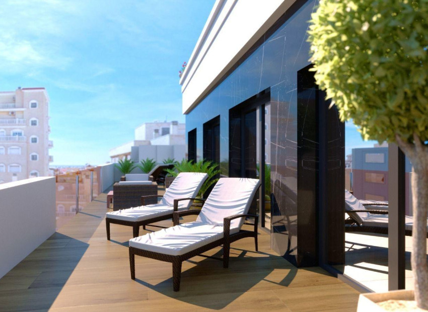 Nieuwbouw Woningen - Penthouse - Torrevieja - Parque de las Naciones