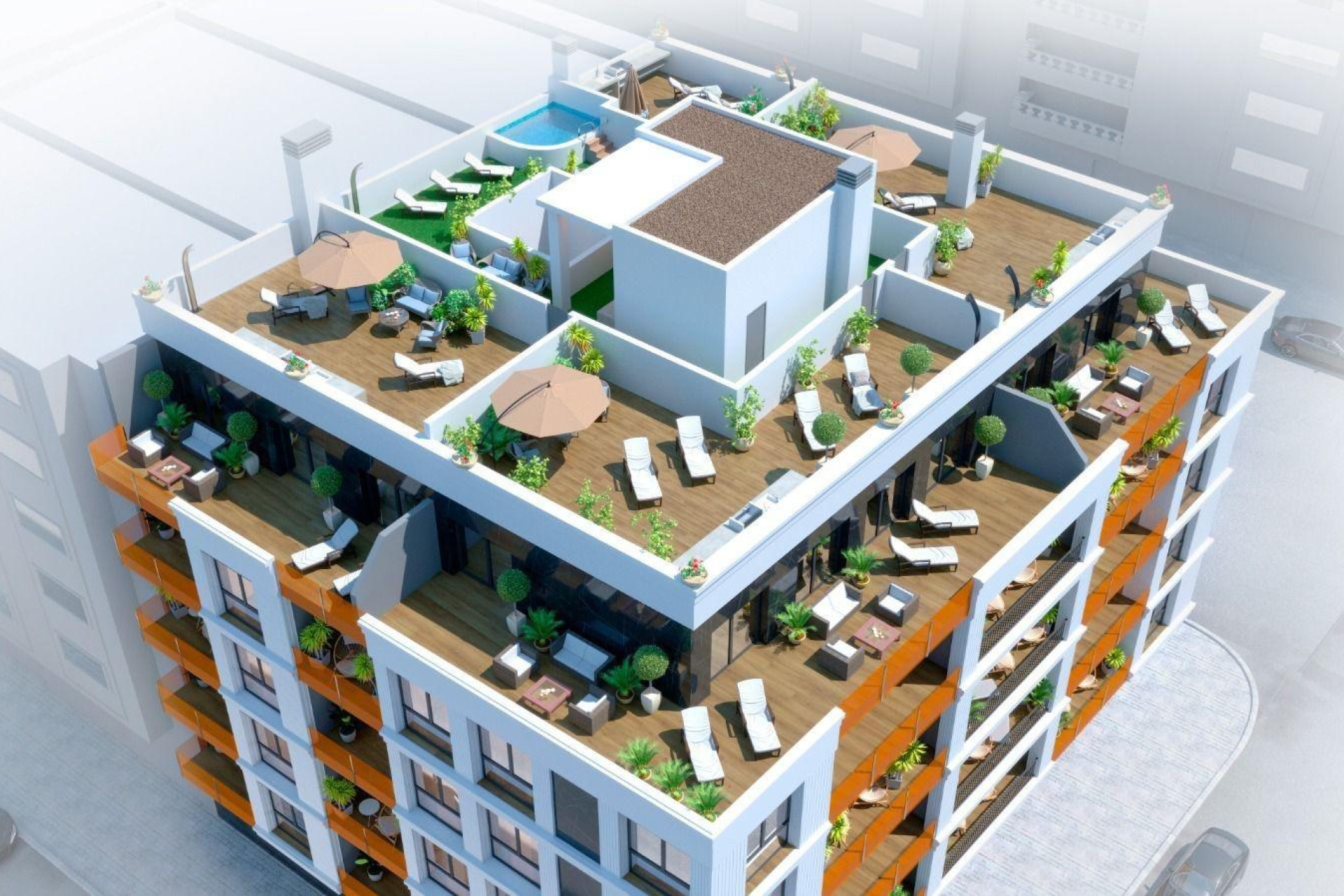 Nieuwbouw Woningen - Penthouse - Torrevieja - Parque de las Naciones