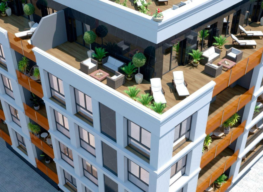 Nieuwbouw Woningen - Penthouse - Torrevieja - Parque de las Naciones