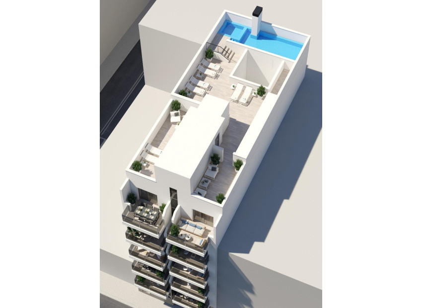 Nieuwbouw Woningen - Penthouse - Torrevieja - Playa del Cura