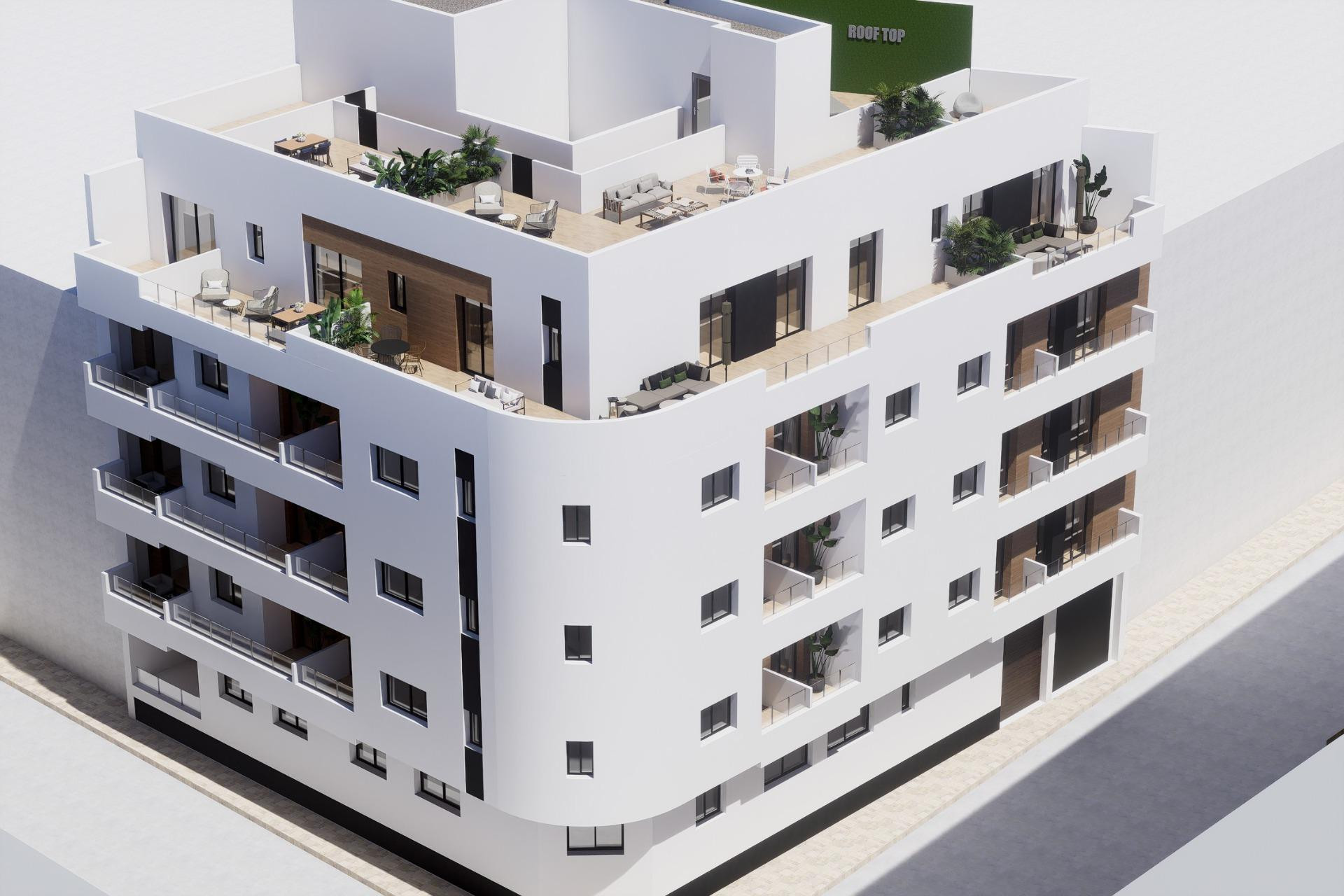 Nieuwbouw Woningen - Penthouse - Torrevieja - pueblo