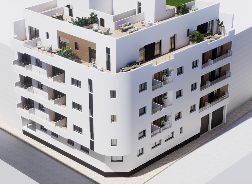 Nieuwbouw Woningen - Penthouse - Torrevieja - pueblo