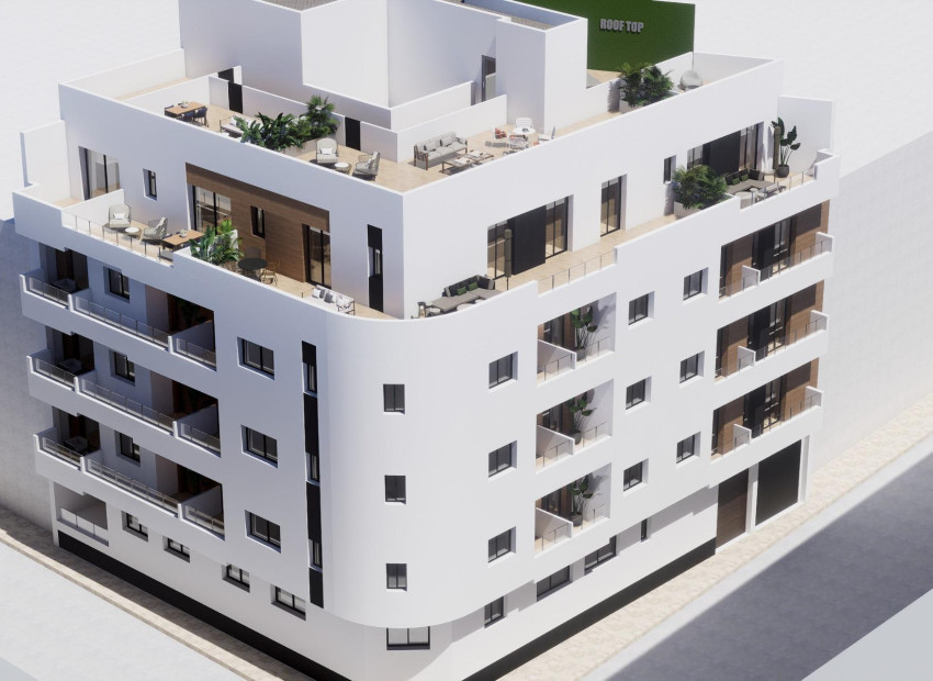 Nieuwbouw Woningen - Penthouse - Torrevieja - pueblo