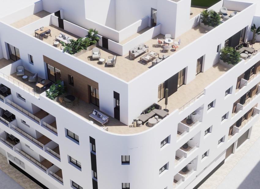 Nieuwbouw Woningen - Penthouse - Torrevieja - pueblo