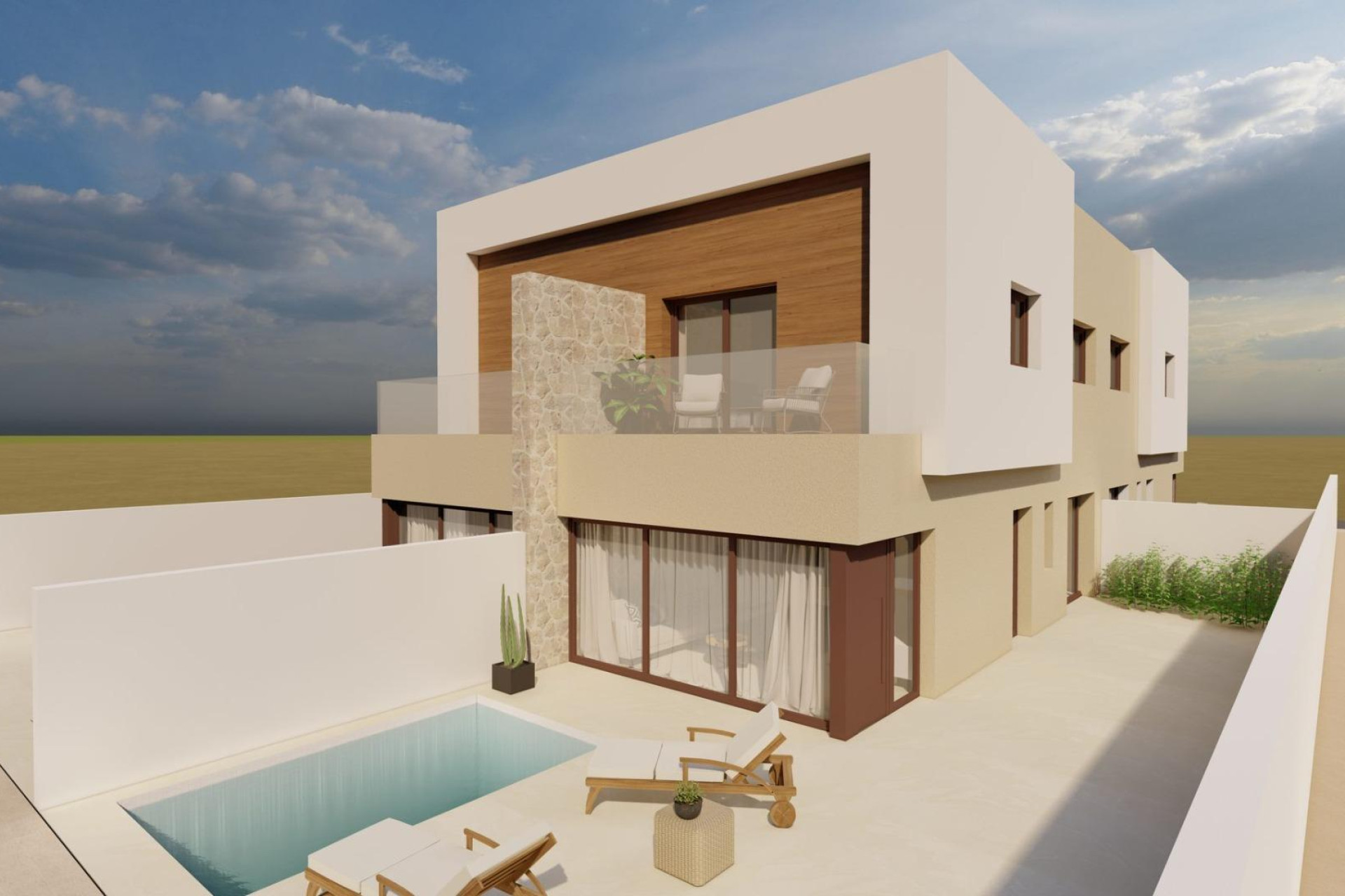 Nieuwbouw Woningen - Quad House - San Javier - pueblo