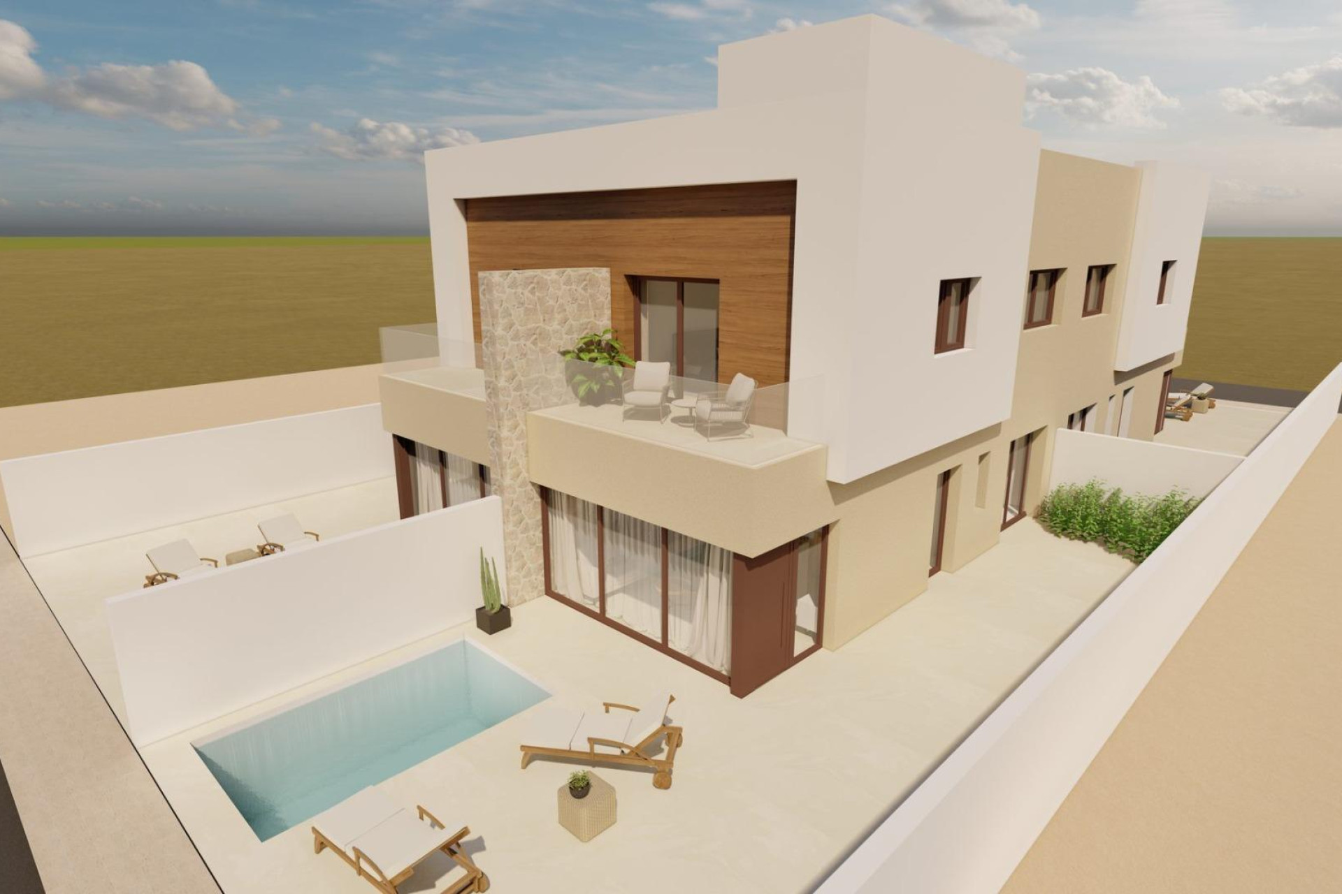 Nieuwbouw Woningen - Quad House - San Javier - pueblo