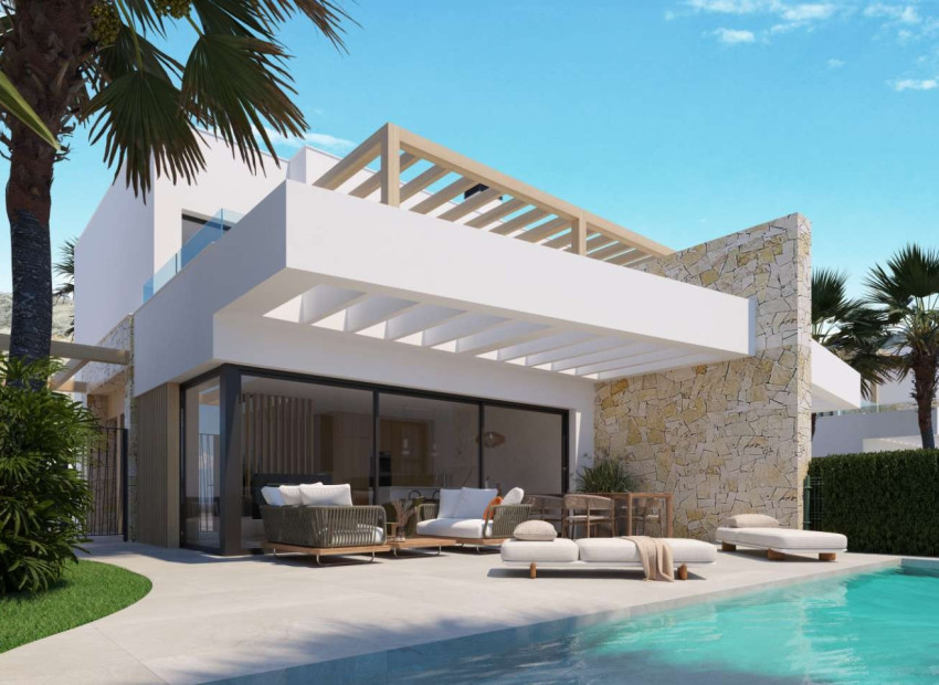 Nieuwbouw Woningen - Semi-Detached Villa - Monforte del Cid - Font del Llop