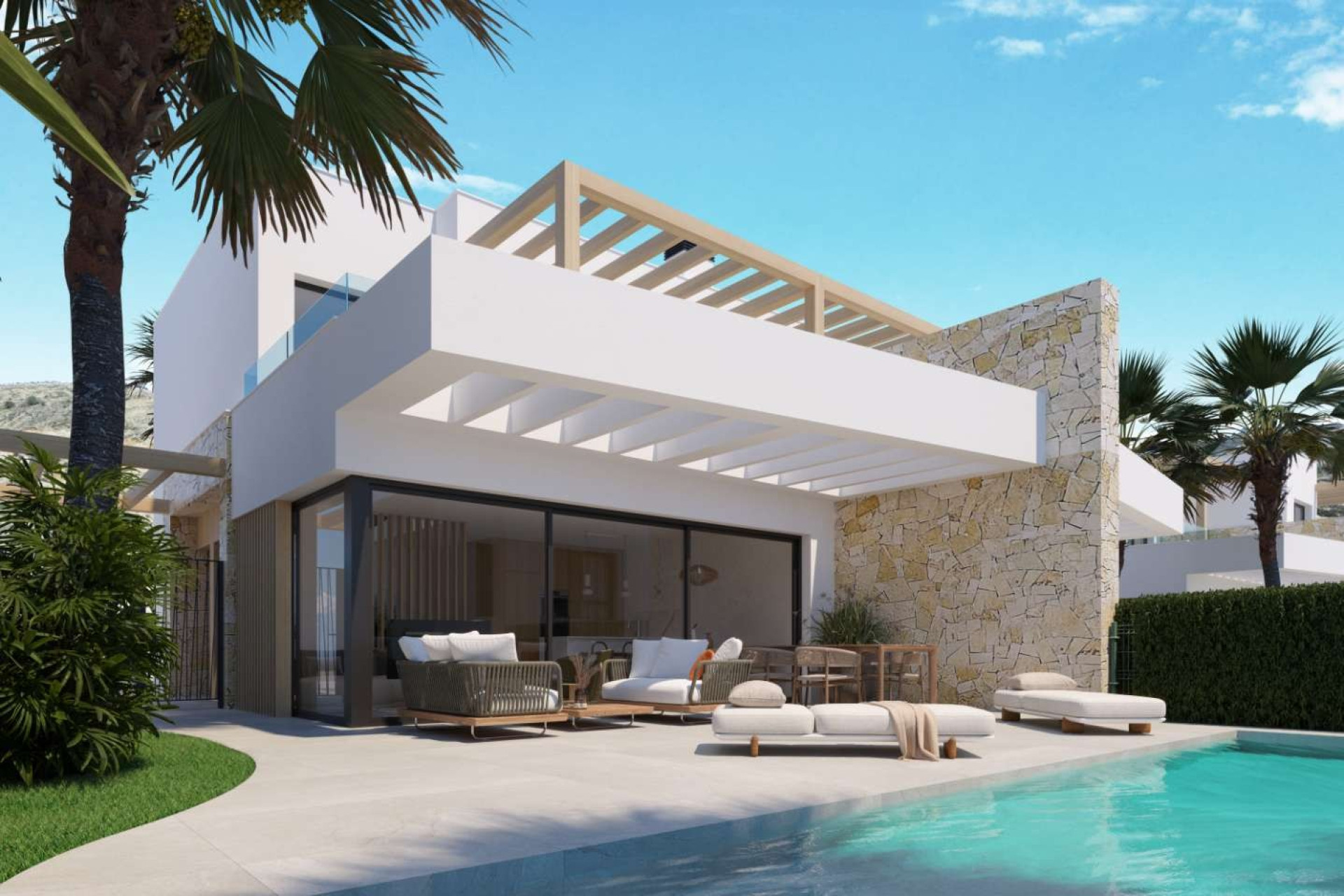Nieuwbouw Woningen - Semi-Detached Villa - Monforte del Cid - Font del Llop
