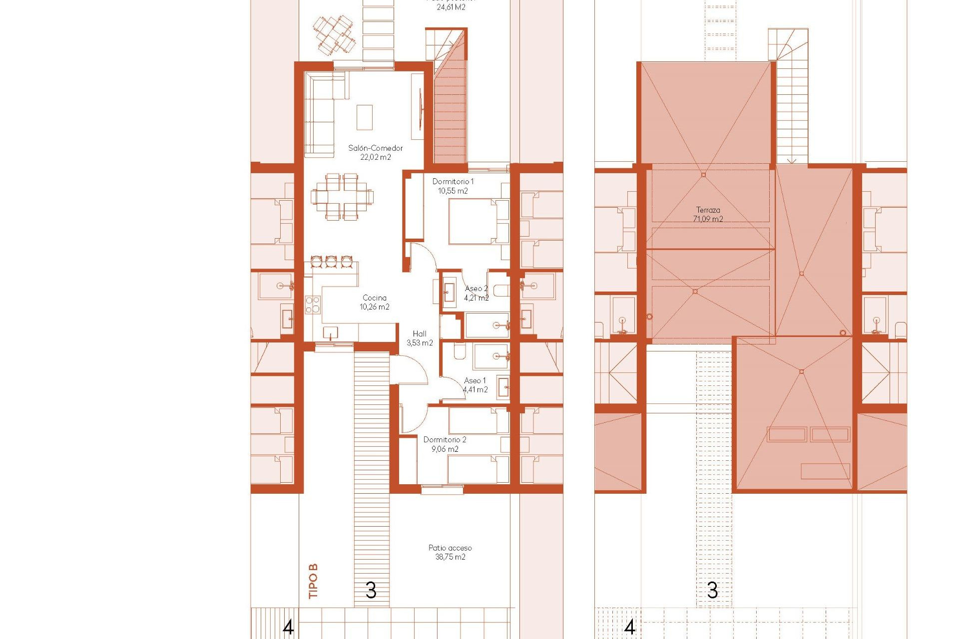 Nieuwbouw Woningen - Town House - BAOS Y MENDIGO - Altaona Golf And Country Village