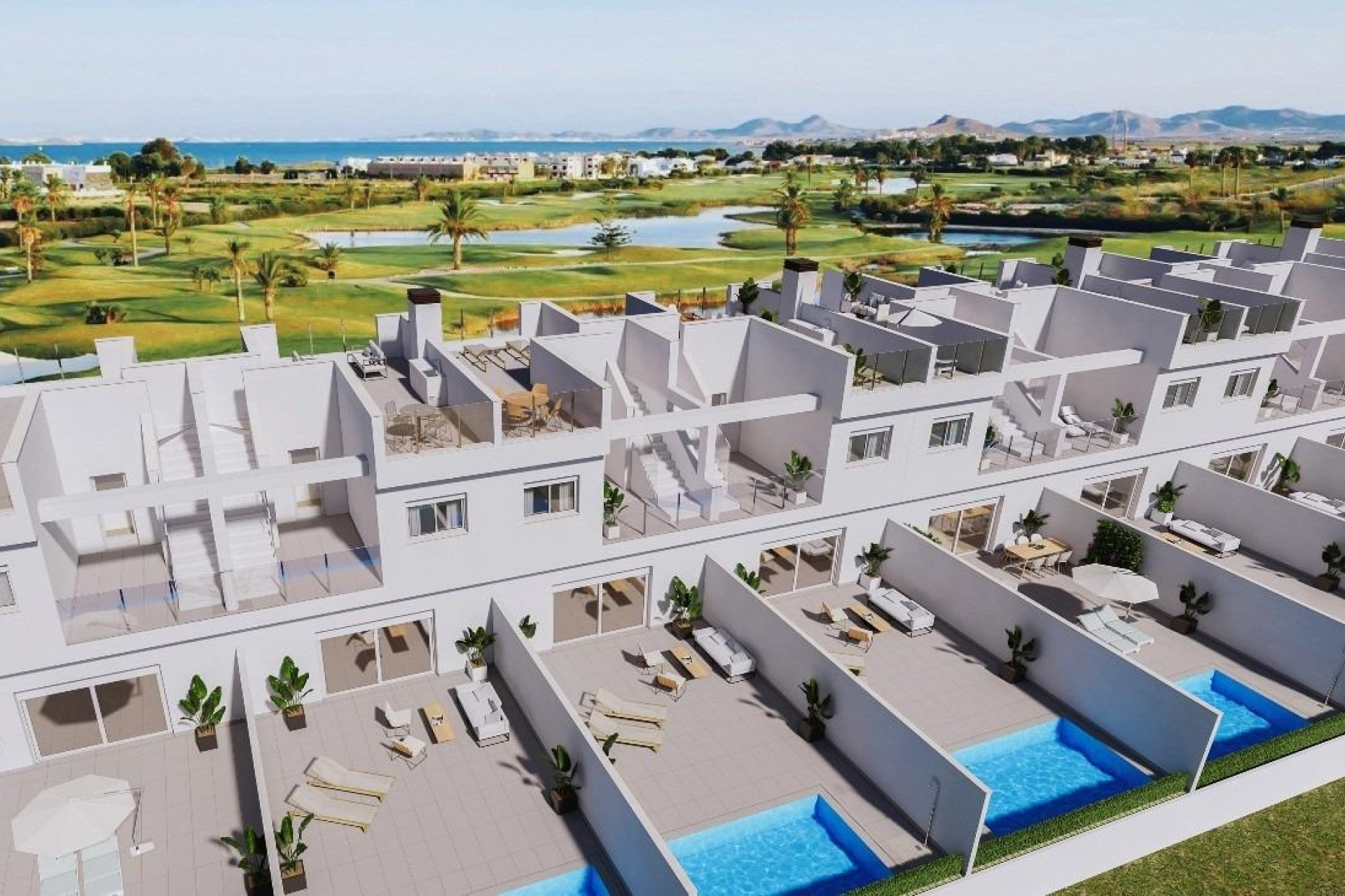 Nieuwbouw Woningen - Town House - Los Alcazares - Serena Golf