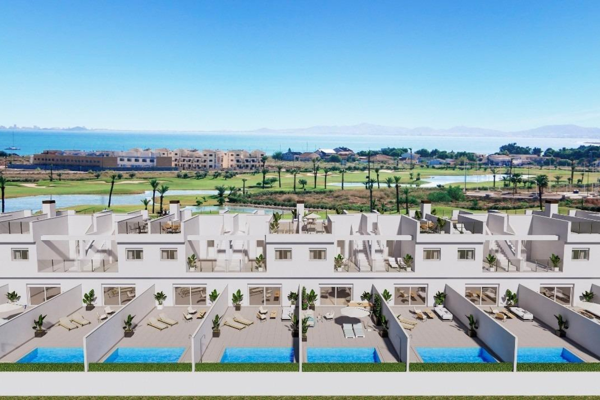 Nieuwbouw Woningen - Town House - Los Alcazares - Serena Golf