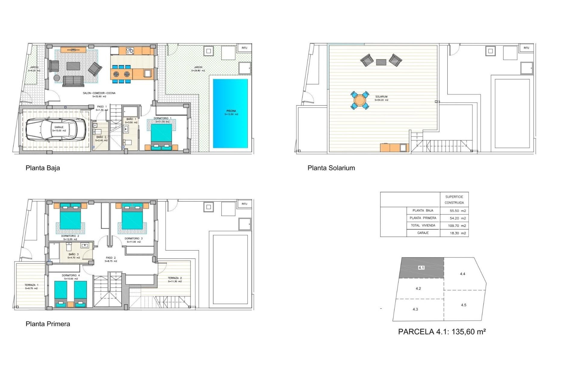 Nieuwbouw Woningen - Town House - Los Belones - Centro