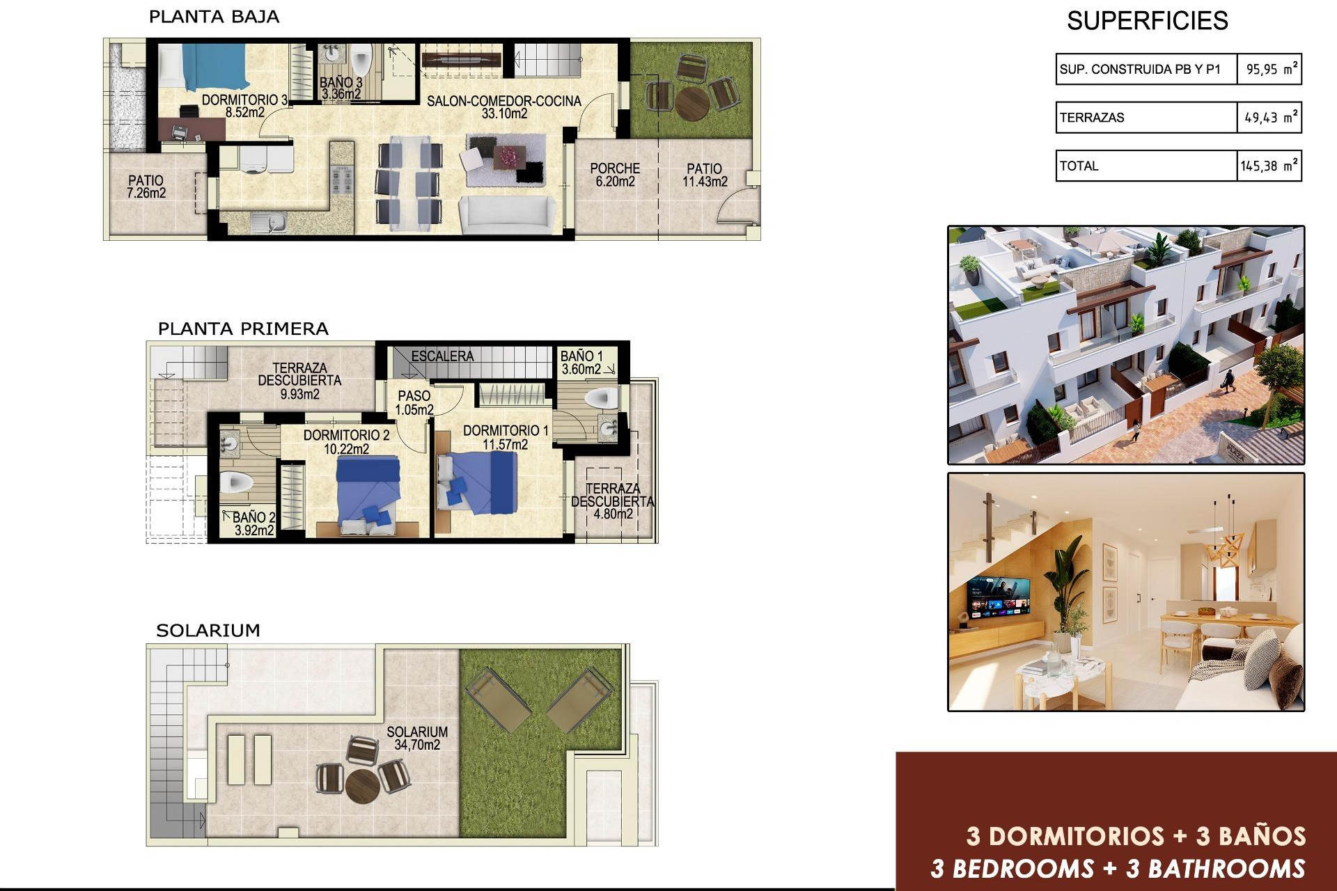 Nieuwbouw Woningen - Town House - Orihuela - Vistabella Golf