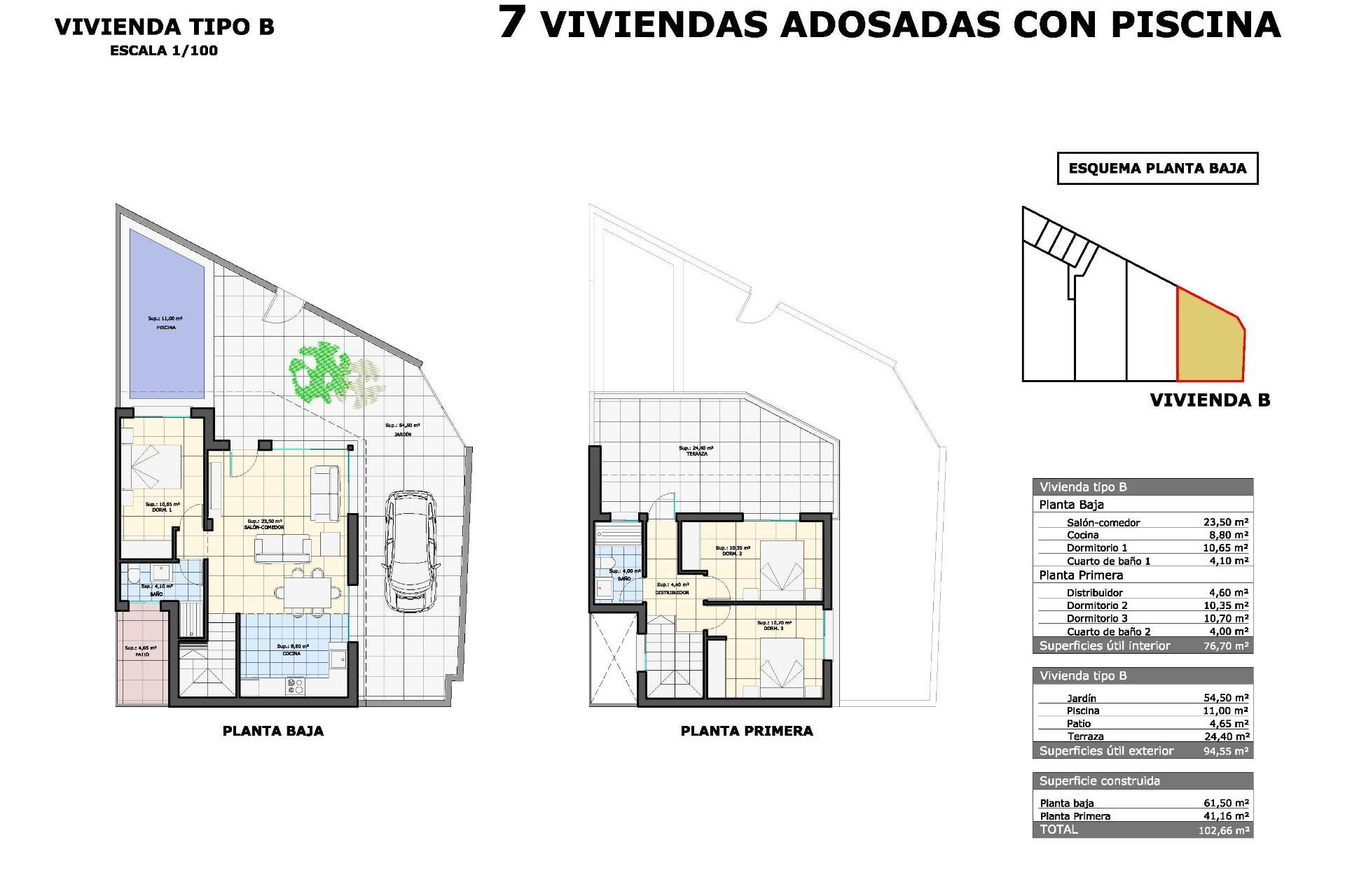 Nieuwbouw Woningen - Town House - Pilar de la Horadada - pueblo