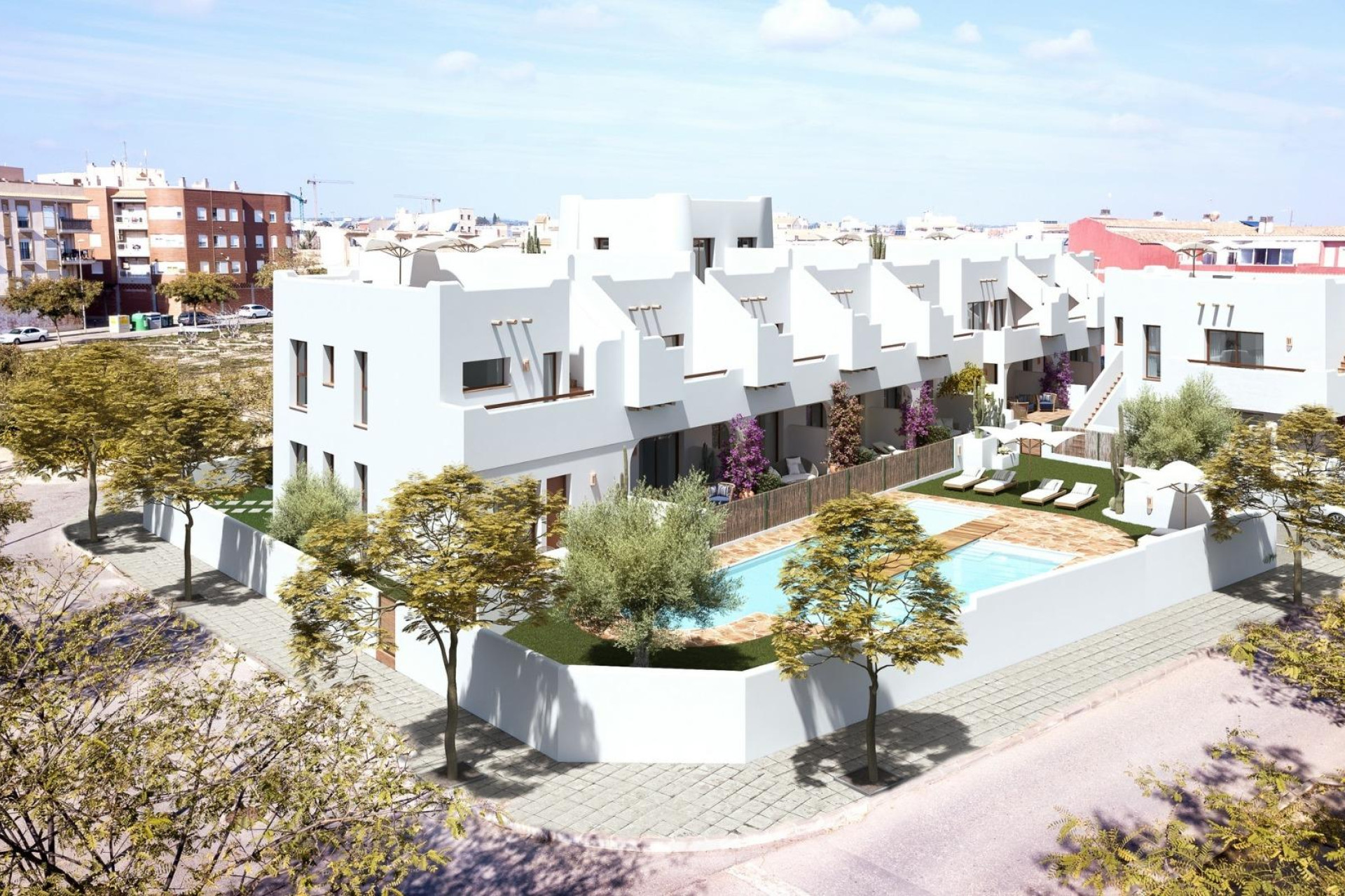 Nieuwbouw Woningen - Town House - Pilar de la Horadada - pueblo